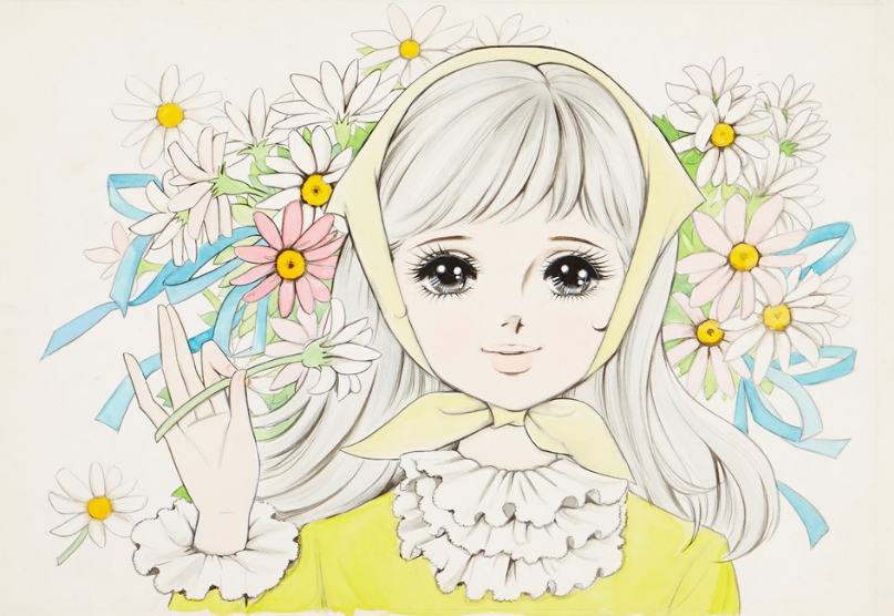 otakucalendarjp's tweet photo. Shojo manga pioneer Eiko Hanamura passed away at the age of 91.Debuted in 1959 and continued to paint lovely pictures. She was a director of the Japan Cartoonists Association and a permanent member of France's Société Nationale des Beaux-Arts. R.I.P. https://t.co/zXQd6amd0d