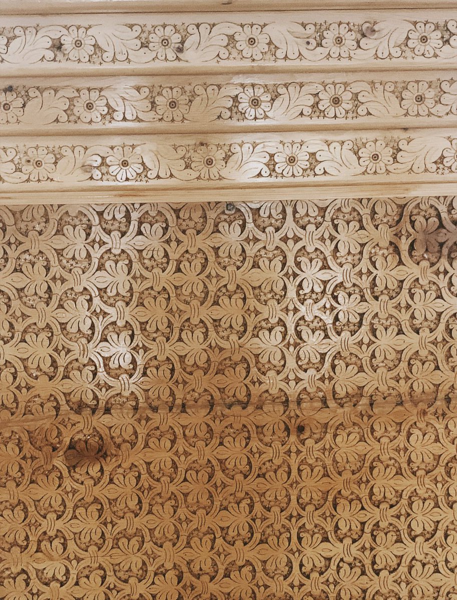 Although we couldn’t recreate the Baipash entirely, we do have quite a lot of Chitrali architecture; loads of woodwork, a Dirang and a throne in our house in Peshawar.