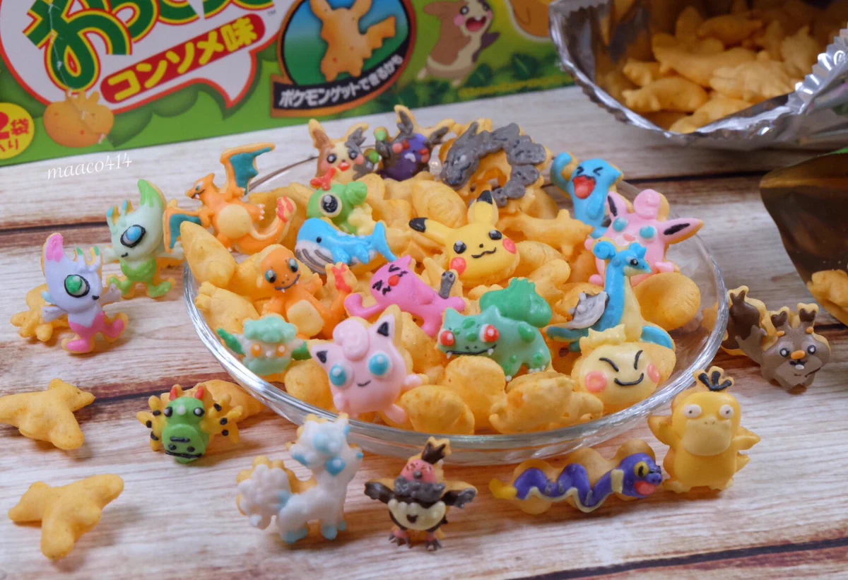 可愛すぎるおっとっとのお砂糖でデコレーション！！ポケモンの形だったからって、ここまで出来る？！