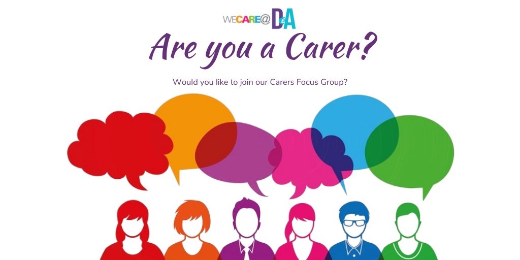 We are looking for staff with caring responsibilities to join our informal focus groups to come along with a cuppa and meet others who are in similar situations.

The next group is on Monday 14th December 2020, 2pm-3pm

Find out more details on our Staff Portal.