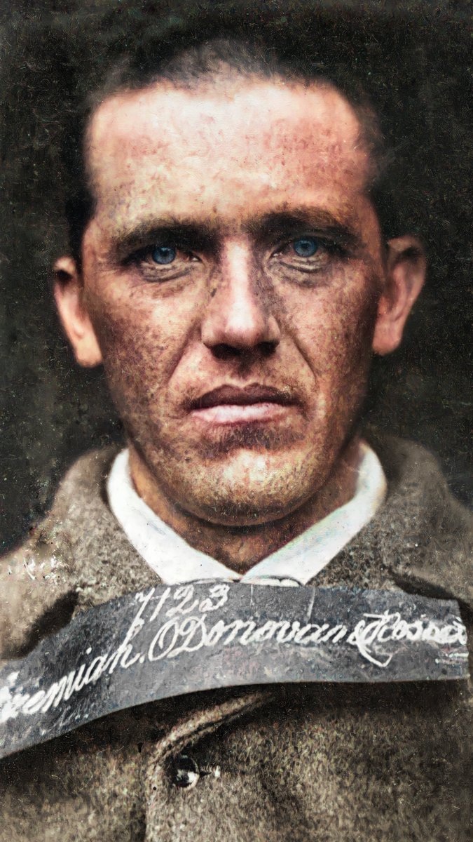 He was born into an Irish-speaking family in Rosscarbery, Co. Cork in 1831As a child in 1843, he shook the hand of Daniel O'ConnellHe saw his father die of famine fever in Black '47His mother and family had to emigrate to the USThis is Jeremiah O'Donovan Rossa c. 18651/