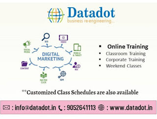DatadotT's tweet image. Our Blog : datadottraining.blogspot.com…/digital-marketing-on…
Attend free demo : goo.gl/forms/m9gSZXmZ…
#digitalmarketing #online #training #course #education #software #learning #career #knowledge #classes #datadot
For More info : datadot.in
Call us : 9052641113