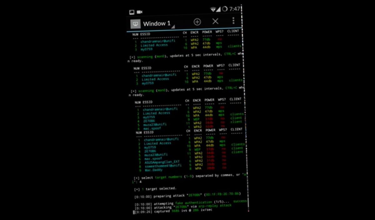 wifi hack nethunter / Twitter