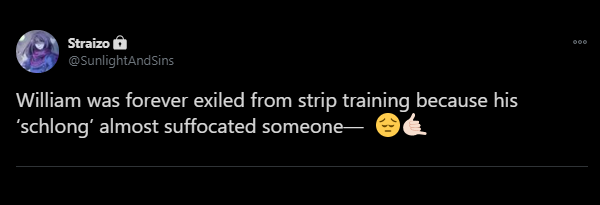 🌸} CW: semi-nsfw.
Screenshots of the somewhat more tame dumb shίt from my nsfw alt.