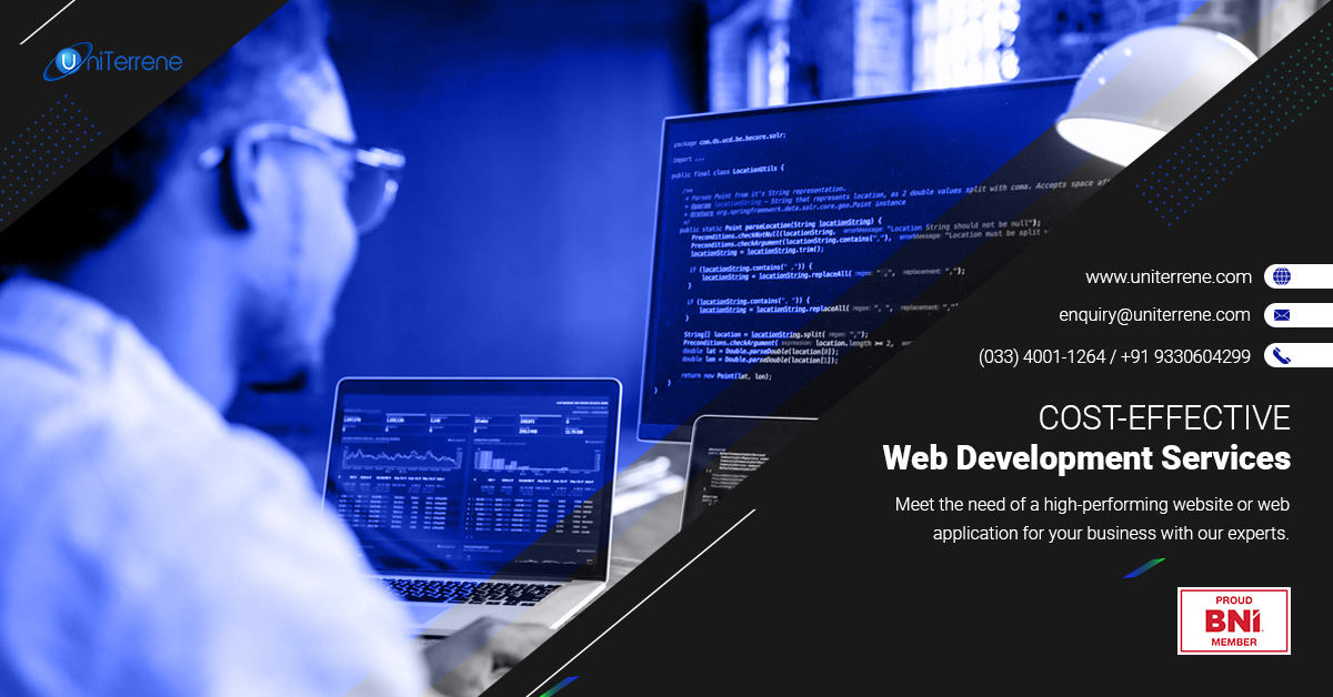 UniterreneWeb's tweet image. Make your business competitive in this digital age with a fast-paced web solution built by our experts. Contact our web development experts today at +91-9330604299/(033) 4001-1264 or visit uniterrene.com to share your requirements.
#webdevelopment, #webdevelopmentcompan