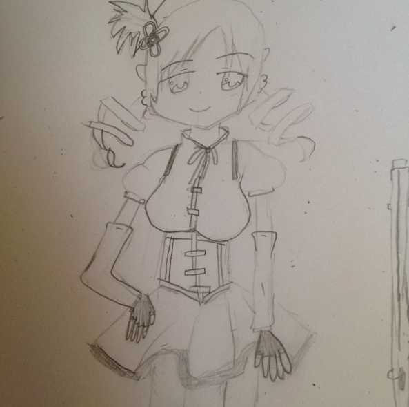 my art in middle school...hmmm 