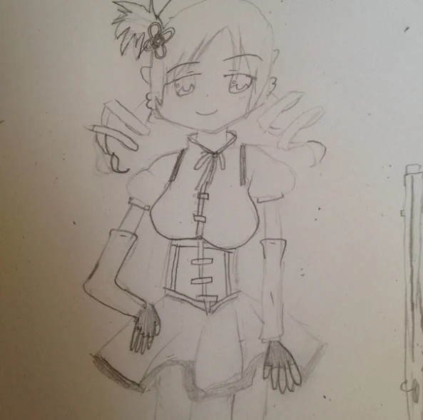 my art in middle school...hmmm 