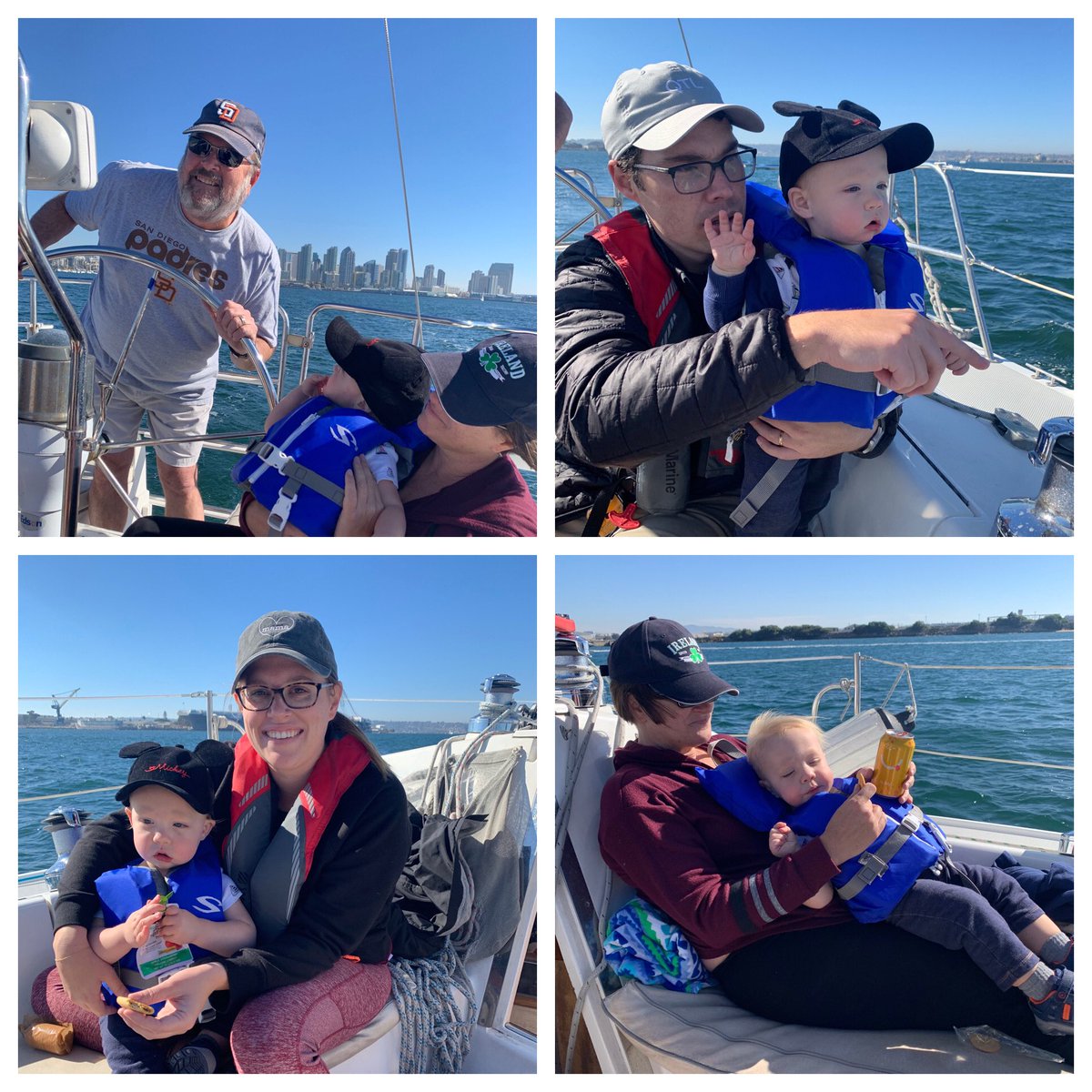 Chuckflo's tweet image. Amazing day sharpening the saw on SD Bay with the family. I’ve put this off for too long. Much, much needed. #stepseven