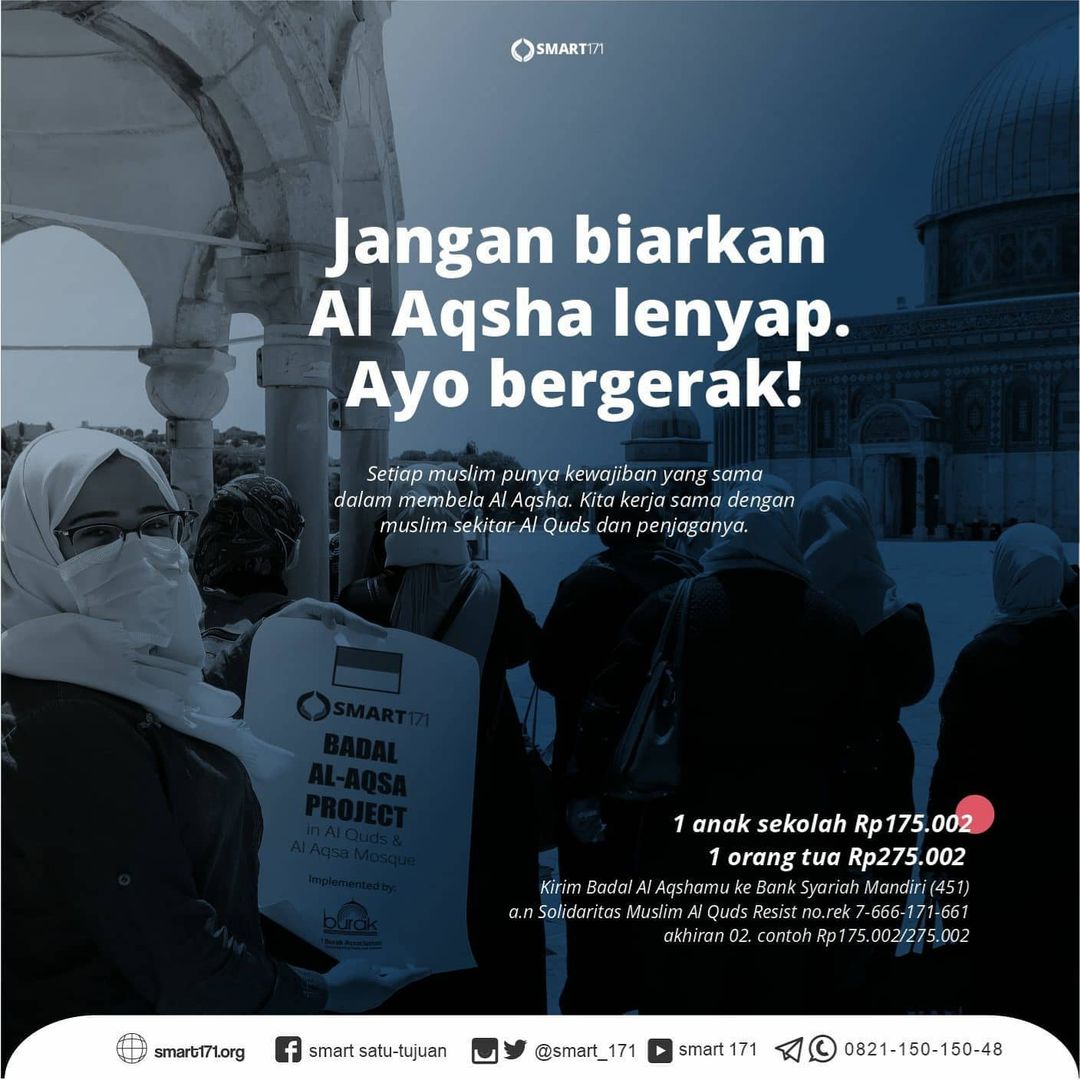 anisdewi22's tweet photo. Permasalahan Palestina tidak hanya menjadi tanggung jawab muslim Palestina, namun menjadi tanggung jawab umat muslim sedunia :)
#BaikBerisik #FreePalestine #supportgaza #smart171 https://t.co/ua7dOhB0gF