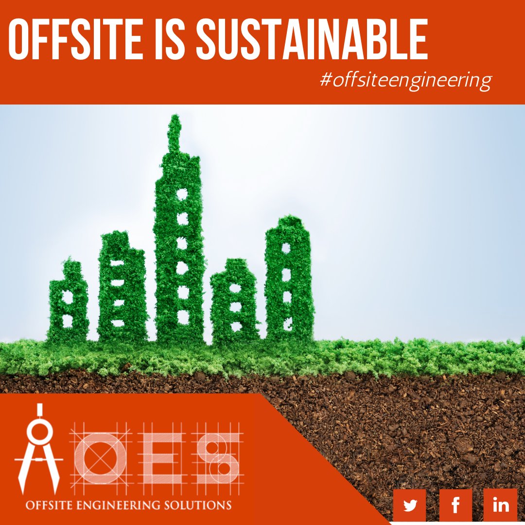 OffsiteEnginee1's tweet photo. Construction consumes almost 40% of total worldwide energy production, producing 30-40% of all solid wastes &amp; CO2.
#Offsite can be an environmentally friendly technique enabling skilled workers to create structures offsite &amp; transport them.
#lesstime #lessrawmaterial https://t.co/m6JUkHLImZ