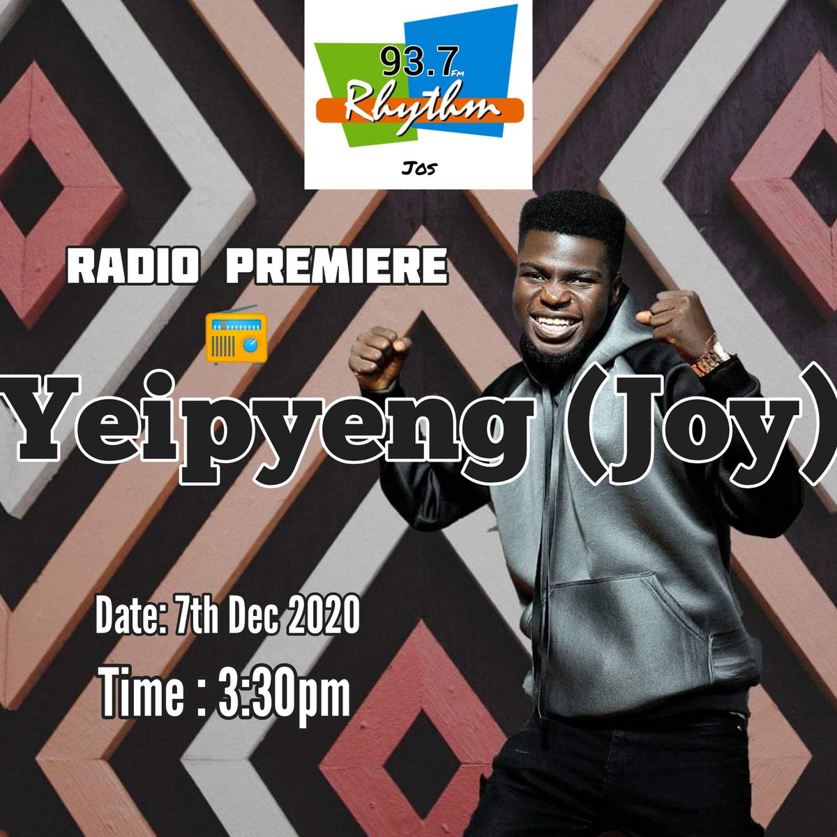 NEKENchuwang's tweet photo. WE'RE STARTING WITH Silverbird's RYHTHM 93.7 TODAY
>>>>YEIPYENG (Joy)<<<< to the WORLD ๐
Everybody Must Hear Word Of God !!
#Tune_In https://t.co/TZ5R0Ly3ZA