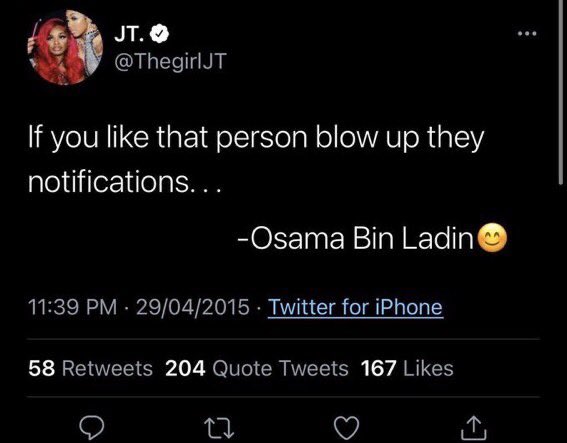 JT OFFENSIVE yet funny old tweets a thread: