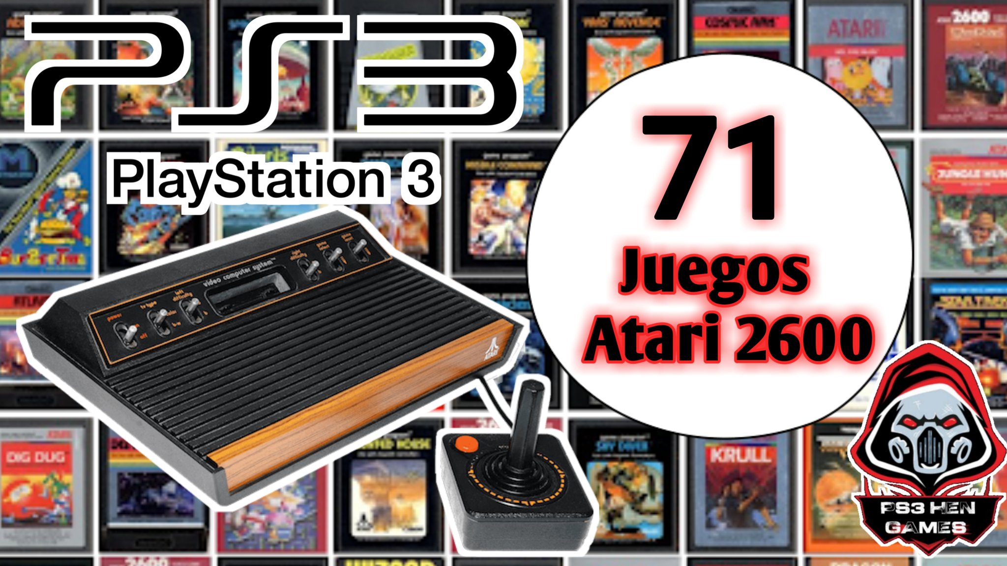 PS3 HEN GAMES on Twitter "🎮71 JUEGOS ATARI 2600 EN PKG 🎮 LINK DIRECTO