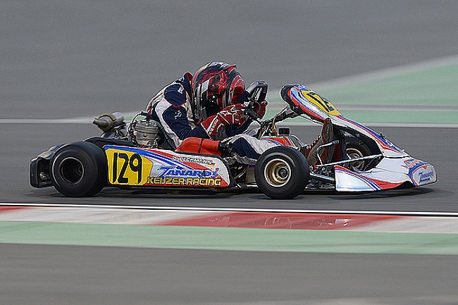 who remember the kart world championship here in Bahrein