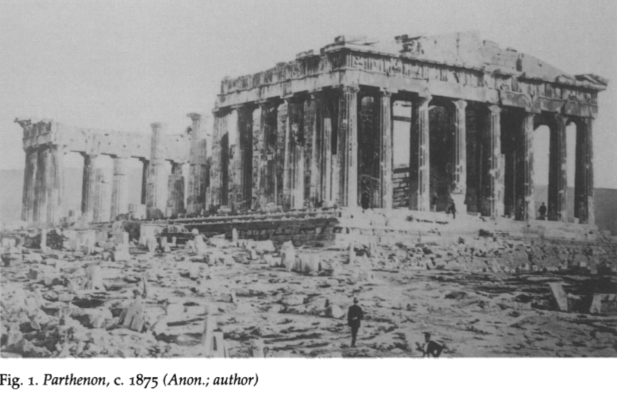 Max08013598's tweet photo. #CLST6 For my #Project4, I studied the architecture of the Parthenon, focusing on its precise proportions, symmetry &amp; elaborate refinements

I created a 3D model of it using the CAD (Computer Aided Design) software Alibre Design Expert

(Citations by tweet at end of thread)
/1 https://t.co/Cd534Alxhq