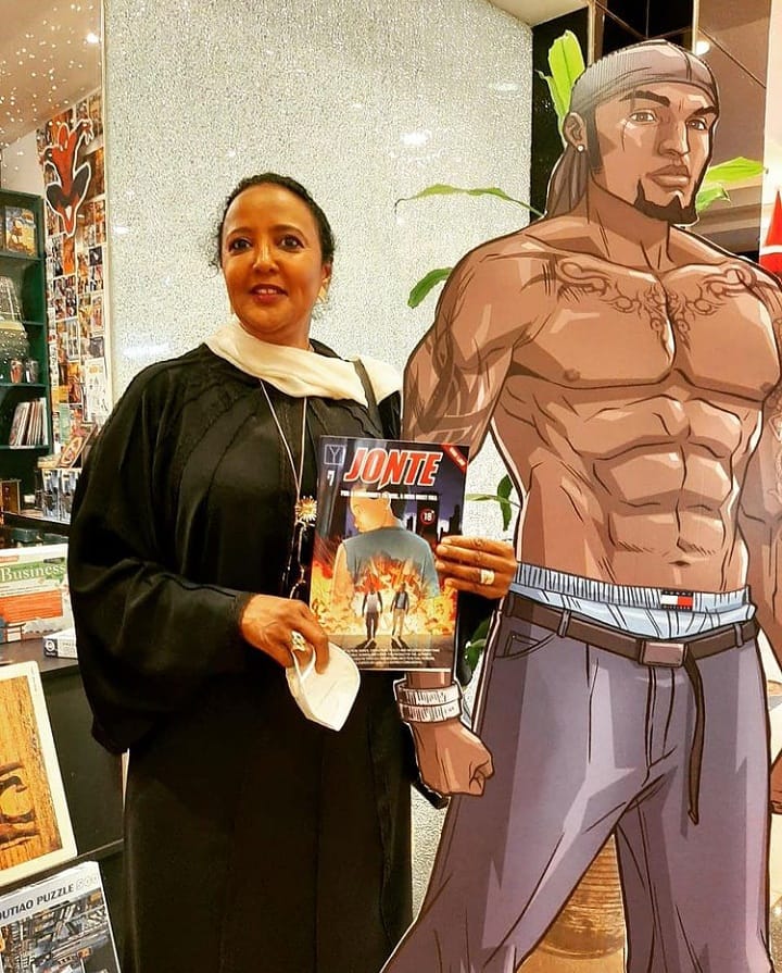 Zionahzee's tweet photo. JONTE, the graphic novel that is set to revolutionize how the youth of Kenya participate in the political discourse.
#wearepowerfulbeyondimagination
#findtheherowithin
#BeWhereTheActionIs
#MadeInKenya
#MakeComicsGreatAgain https://t.co/kAOSpREpi9