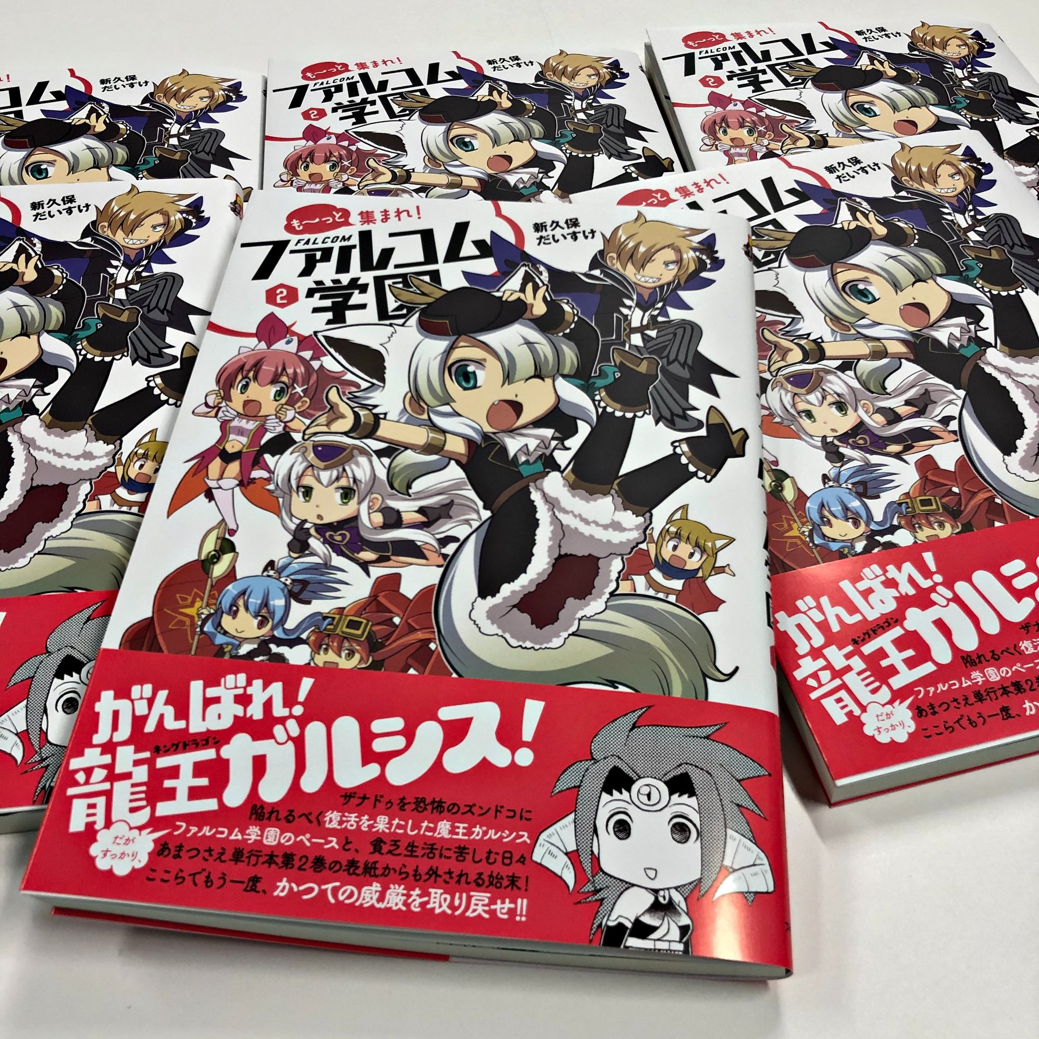 ファルコム学園　2期 サイン入り　色紙 ファルコム学園 2期 サイン入り 色紙 ファルコム学園 2期 サイン