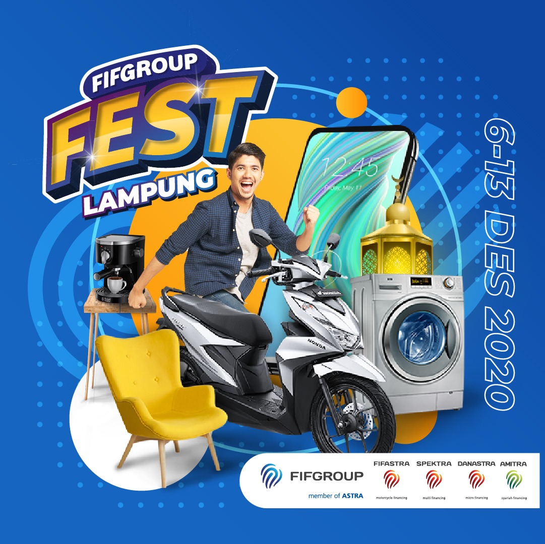 FIFCLUB's tweet photo. HAI FIFERS, YANG DITUNGGU AKHIRNYA DATANG JUGA! HARI INI, FIFGROUP FEST LAMPUNG 2020! NIKMATI PENGALAMAN FESTIVAL VIRTUALMU BERSAMA FIFGROUP! dapatkan promo terbaik dari FIFGROUP! https://t.co/SI97rnAmP3