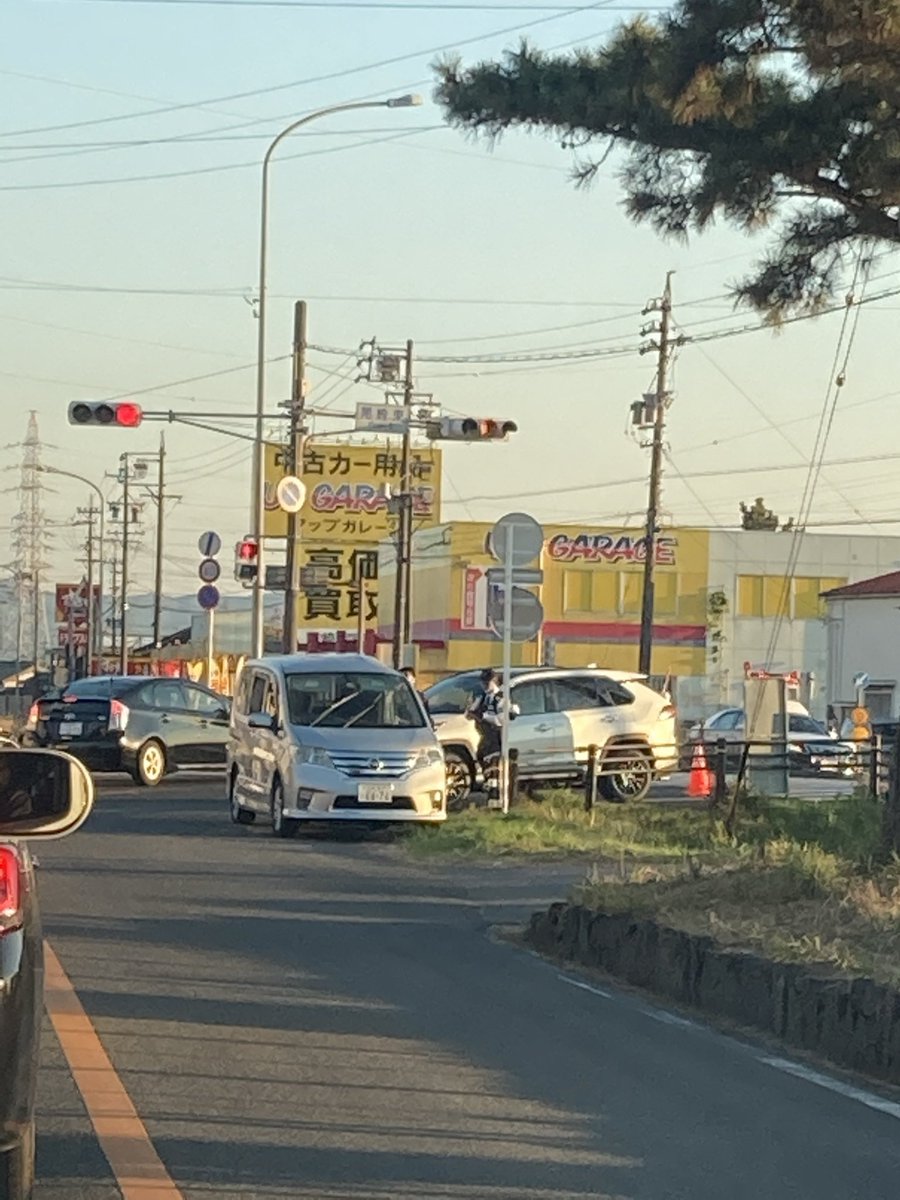【事故】国道1号線 安城市尾崎町西勘定でバイクと車の事故 現地の画像・様子 まとめダネ！