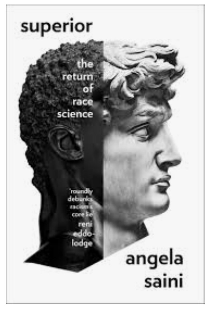 Dec 7th. Mentioned Inferior yesterday but it’s Angela Saini’s Superior: The Return of Race Science that will go on the virtual book advent calendar. Angela left Twitter after constant race attacks. A decision she’s not regretted. Delighted we will be working together in 2021 