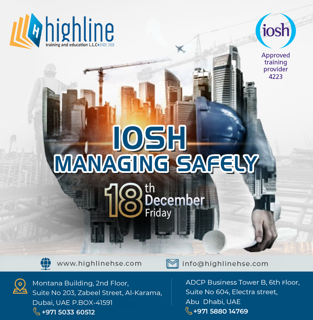 SafetyHighline's tweet photo. ADMISSION OPEN..
Session start from : 18th December 2020

IOSH Managing Safely is designed to provide employees with broad understanding of health and safety issues. 

🌐: https://t.co/vvnqvHZ3pf

 #IOSHELearning #ManagingSafely #SafetyAndHealthOnline 
#NEBOSH #IOSH #IOSHmanaging https://t.co/oDEHw5KuDe