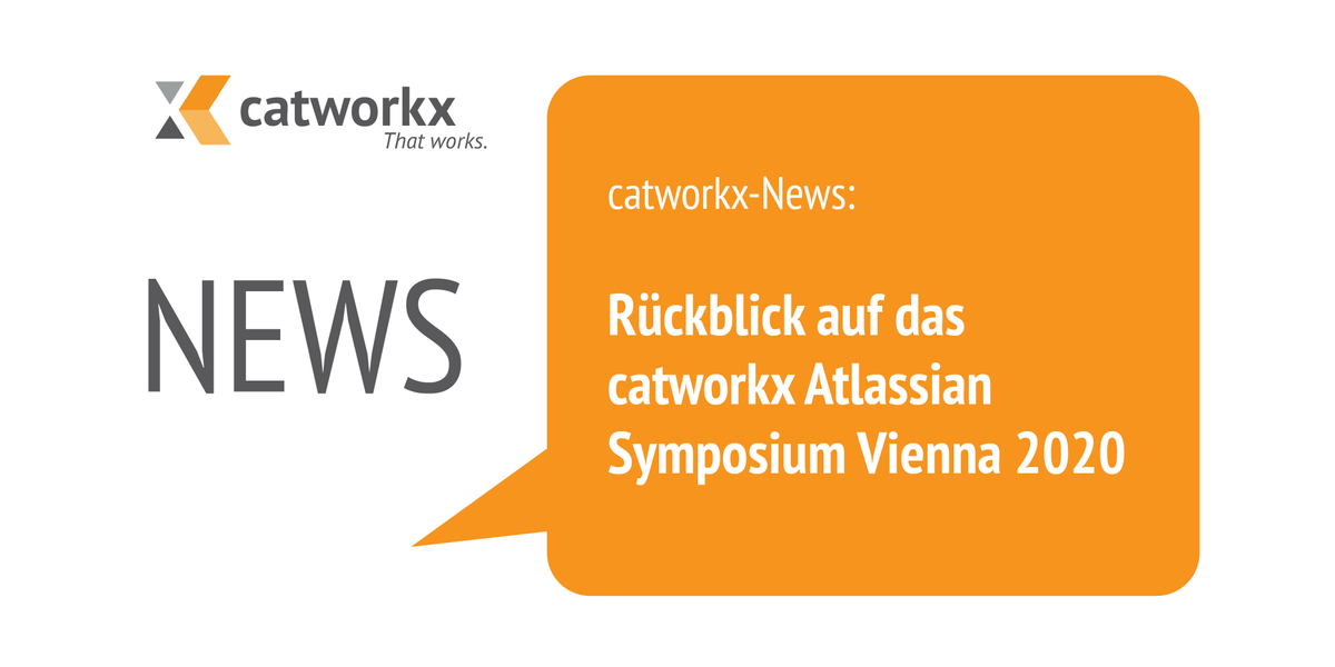 catworkx's tweet photo. Kundenberichte und Präsentationen von #Atlassian-App-Herstellern standen im Mittelpunkt unseres catworkx Atlassian Symposium Vienna 2020 - #CASV2020. Wir haben für Sie die Präsentationen in unserem #Nachbericht übersichtlich zusammengefasst.
➡️ https://t.co/QX3FcRhXXM https://t.co/MHSxTgvpPh