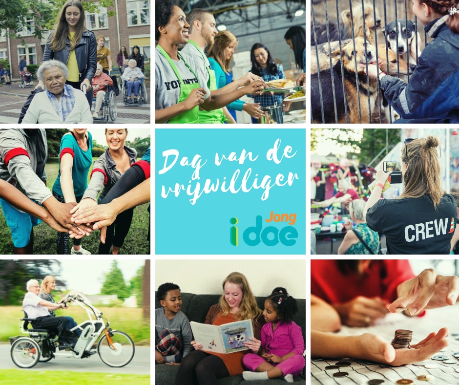 Vrijwilligerswerk is mega divers! Zoveel verschillende mensen zetten zich in bij allerlei organisaties, projecten en evenementen. Dank aan alle vrijwilligers voor jullie inzet! YOU ROCK! Zonder jullie zou de wereld er niet zo mooi uitzien als die nu is! #dagvandevrijwilliger