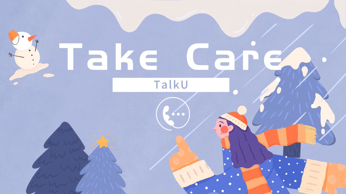 We have seen many users mentioned COVID-19 in the comments on the last post. Take care of yourselves and remind your loved ones via TalkU as well💜