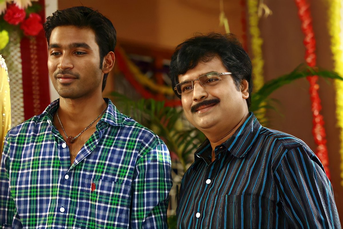 Dhanushramana3's tweet photo. One of the best combo in Kollywood 🔥💥

@dhanushkraja and @Actor_Vivek sir🤗

Waiting this combo again 

#JagameThanthiram 
#Karnan 
#AtrangiRe https://t.co/Gp1VSSNjKV
