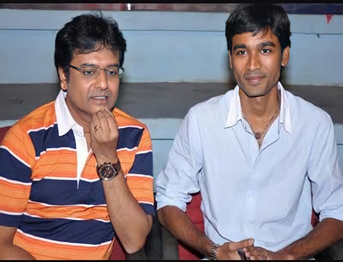 Dhanushramana3's tweet photo. One of the best combo in Kollywood 🔥💥

@dhanushkraja and @Actor_Vivek sir🤗

Waiting this combo again 

#JagameThanthiram 
#Karnan 
#AtrangiRe https://t.co/Gp1VSSNjKV