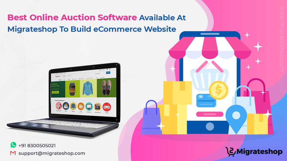 migrateshop's tweet image. Best Online Auction Software Available At Migrateshop To Build eCommerce Website
More Details: bit.ly/2SXotcj
#eBay #ebayclone #ebayclonescript #auctionscript #ecommerce #B2C #marketplace #Trending #startup #entrepreneur #onlineauctionscript #buy2ebay