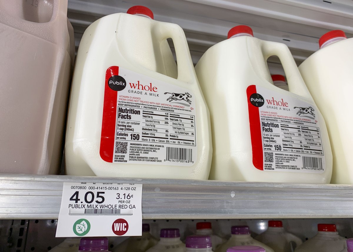 6/ Think of it like going to the grocery, selecting a gallon of milk for $4.05. But the barcode is miscoded for organic milk at $4.50. Most of us would never notice on our grocery receipt that it was $.45 more and said "organic."