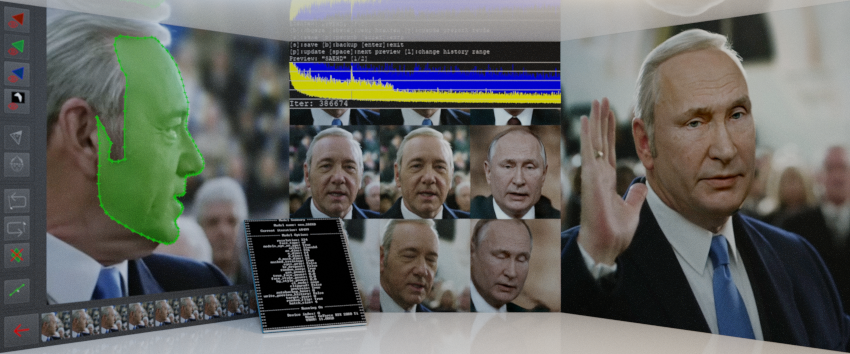 fabienv's tweet photo. Interesting to know that with DeepFaceLab, you can replace face on video, de-age, manipulate speech, etc. #deeplearning #makefake #computervision // PlzReTweet https://t.co/XbwF8Ly3P6 https://t.co/hDBtDcfniV