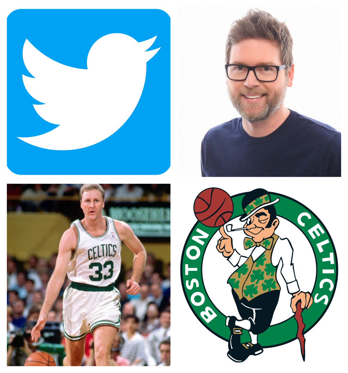 thatssorandom__'s tweet photo. Just so you know twitter bird has a name and it's Larry T Bird.
Biz Stone,Twitter co founder, is a huge Boston Celtics fan which inspired him to name the bird after the team's legend Larry Bird.
#twitter #barrystone #bostonceltics #larrybird #fact #information #justsoyouknow https://t.co/UjFpT94QIB