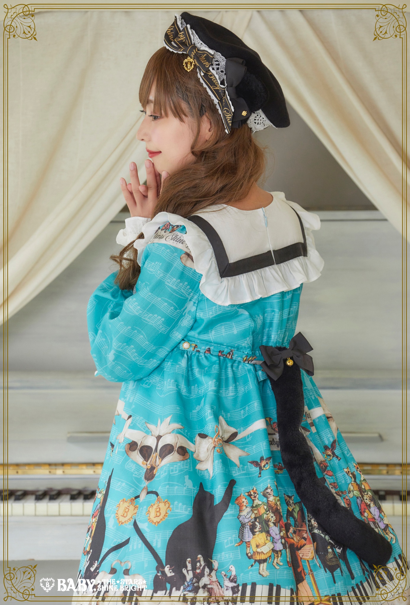 BABY 猫耳 しっぽ Salon de the Minette JSK