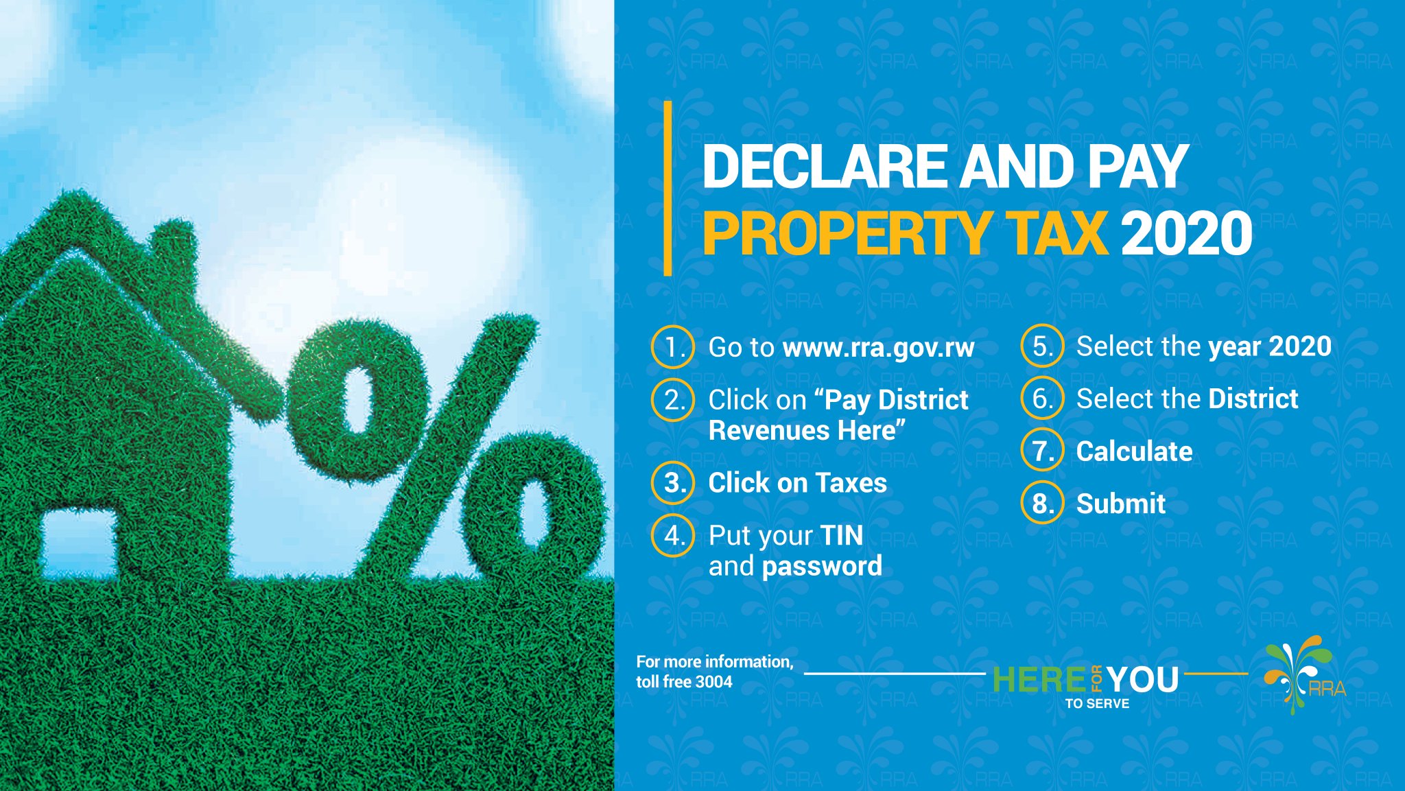 Rwanda Revenue Authority on Twitter "Declare and pay your Property Tax