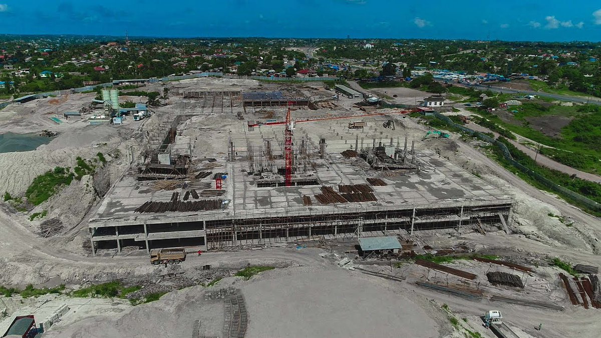 godwinmbogo's tweet photo. Construction of Mbezi Bus Terminal in Dar es Salaam, Tanzania is nearing completion. 

The bus terminal will have the capacity to accommodate 700 buses and 80 small vehicles at a go. 

It will also have outside parking capacity for up to 1,000 vehicles. https://t.co/AAFcBOOjoW