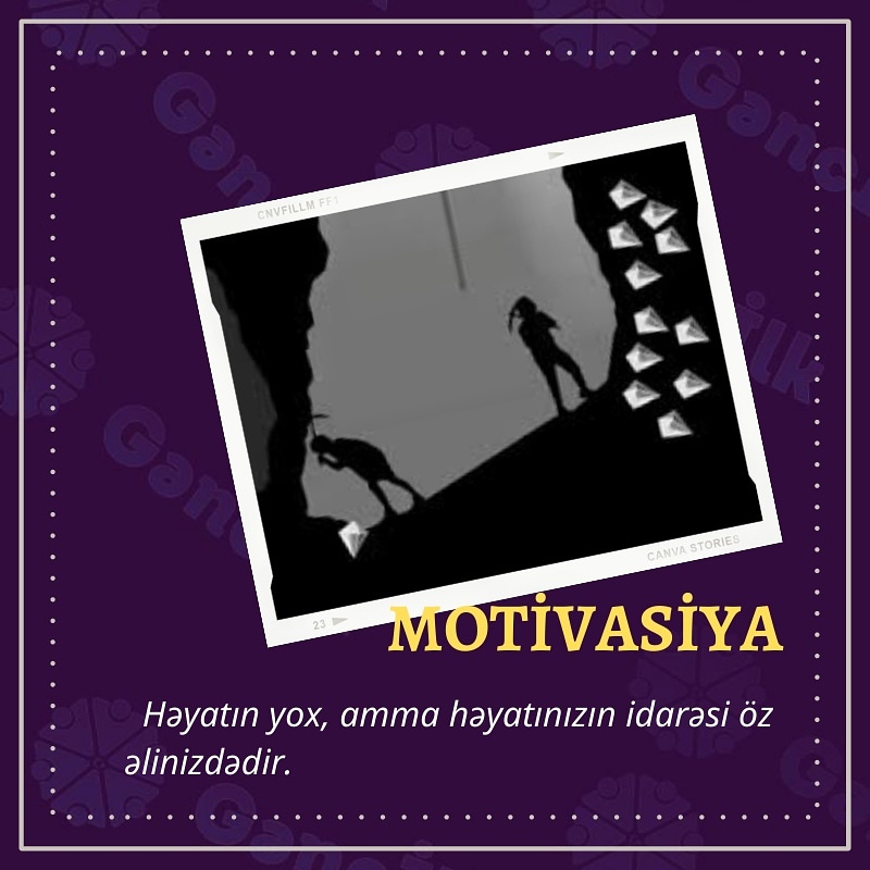 genc_ilk's tweet photo. ~Hərəkətə başlamamış uğur gözləmə. Onda uğur ya gec gələcək, ya da heç gəlməyəcək✨.
#Gencilk , #möcüzə , #gözləmə , #keşfet #oyrenek , #gülümsə , #daim #irəli #həyatıniçindən #həyat #hekaye #uğurgüneş #uğur #uğurqazan https://t.co/lvmdbtZYbu