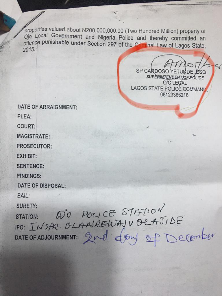 Proficience_'s tweet photo. #EndSARS protester Nicholas Mbah was abducted on the streets of ojoo days after the mass action and was secretly charged with Arson, armed robbery and rioting without a lawyer. no evidence to prove yet will be in Kirikiri till dec 28th Soro soke let's speak up! #MondayMotivation https://t.co/vBWzyDs2QB