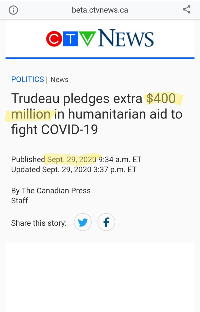7) Think of the amount of money that has been spent in the last 12 months in order to rush an experimental mRNA vaccine through trials for a virus with a 99.7% survival rate. Canada alone has contributed billions towards Covid-19 already.