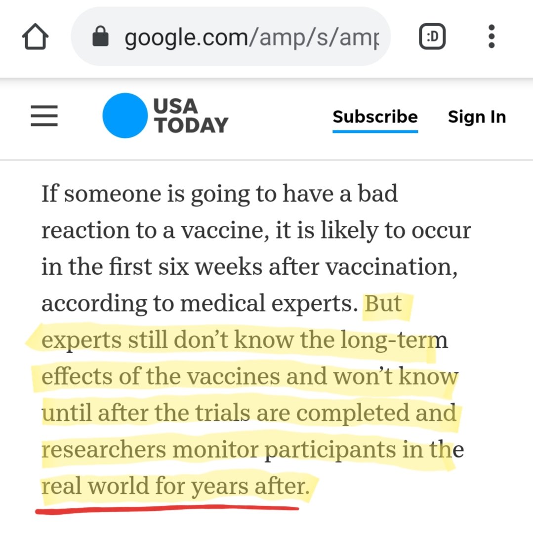 8) Vaccine trial test participants will be monitored for years after their trials are completed. That makes every person who receives one of these experimental vaccines a test subject.