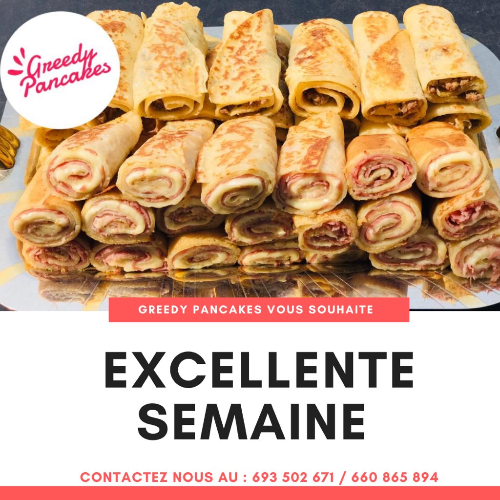GreedyPancakes's tweet photo. Passez une Excellente Semaine 🤗🙏🏾. https://t.co/qTyWswMRbI