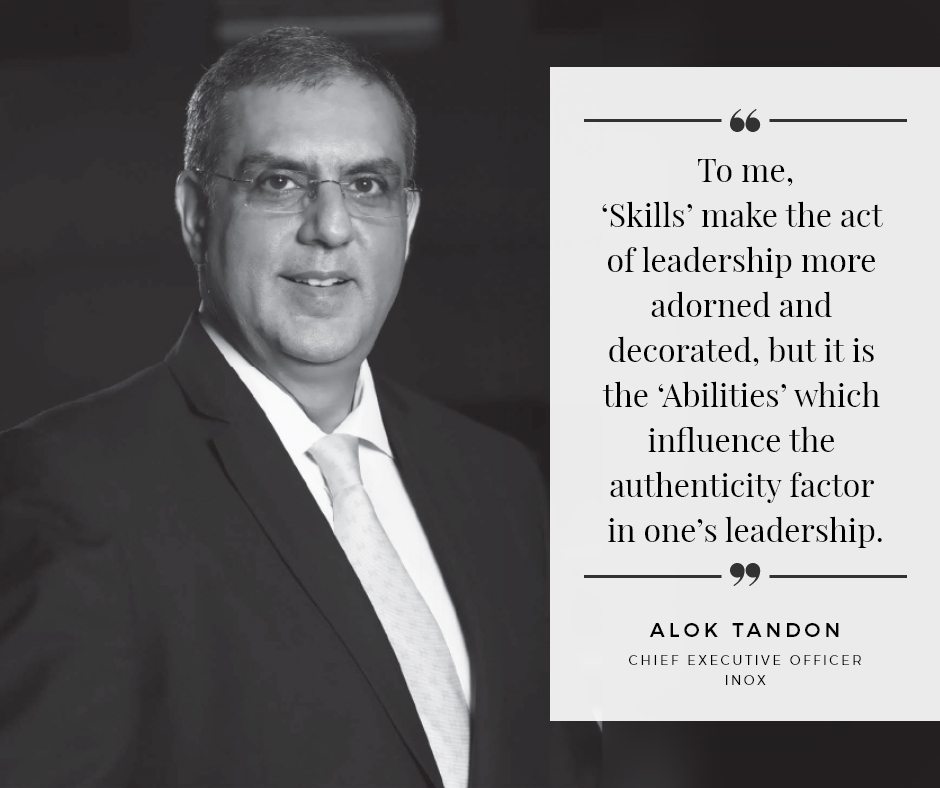 ILCbyTimesGroup's tweet photo. A leader must demonstrate the attributes of versatility, flexibility and relevance, to remain authentic, writes @fromaloktandon, Chief Executive Officer, Inox, in ETILC’s coffee table book ‘The Leadership Code’. https://t.co/A1OGPmMkuZ