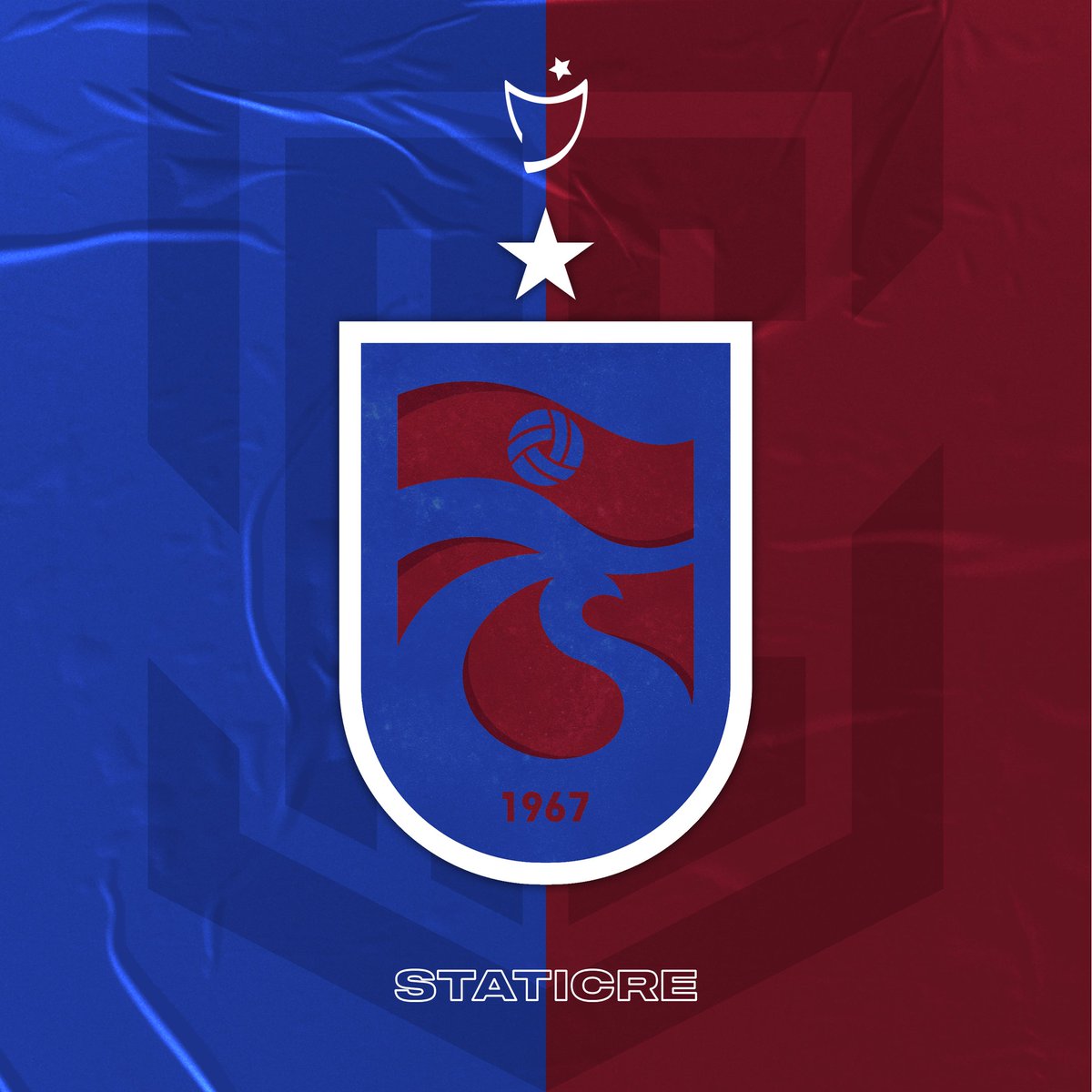 TRABZONSPOR / Redesign #trabzonspor #tff #süperlig #fırtına #trabzon #football #footballlogo #footballdesign #design #illustrator #adobe