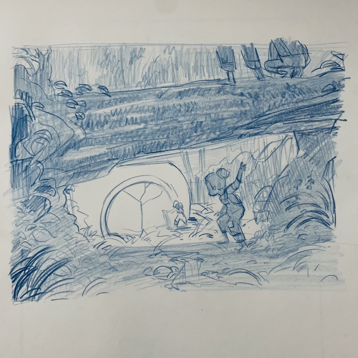 redherringdraws's tweet image. #90daysofscifi