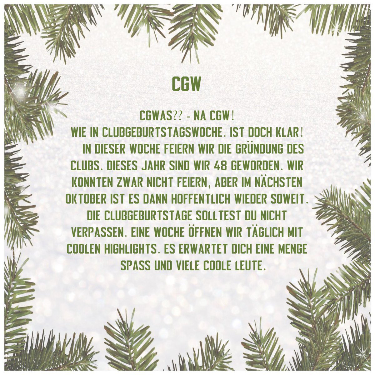 BD_CLUB's tweet photo. #CGW #BDCLUB #Ilmenau #ilsc_ilmenau #türchenöffnen #clubgeburtstagswoche https://t.co/FjnWkvLEiX