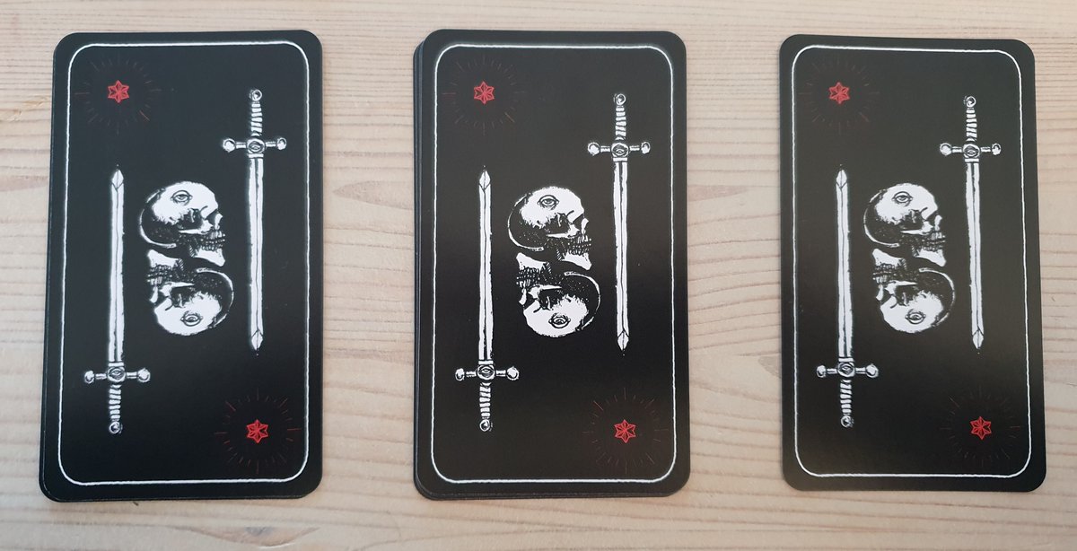 ashhhh737's tweet photo. ✨PICK A CARD - YES OR NO✨
Ask a yes/no question and pick one of the three following piles! (left to right, groups 1, 2, and 3!)
🧿🧿🧿 https://t.co/4gqnPemEis