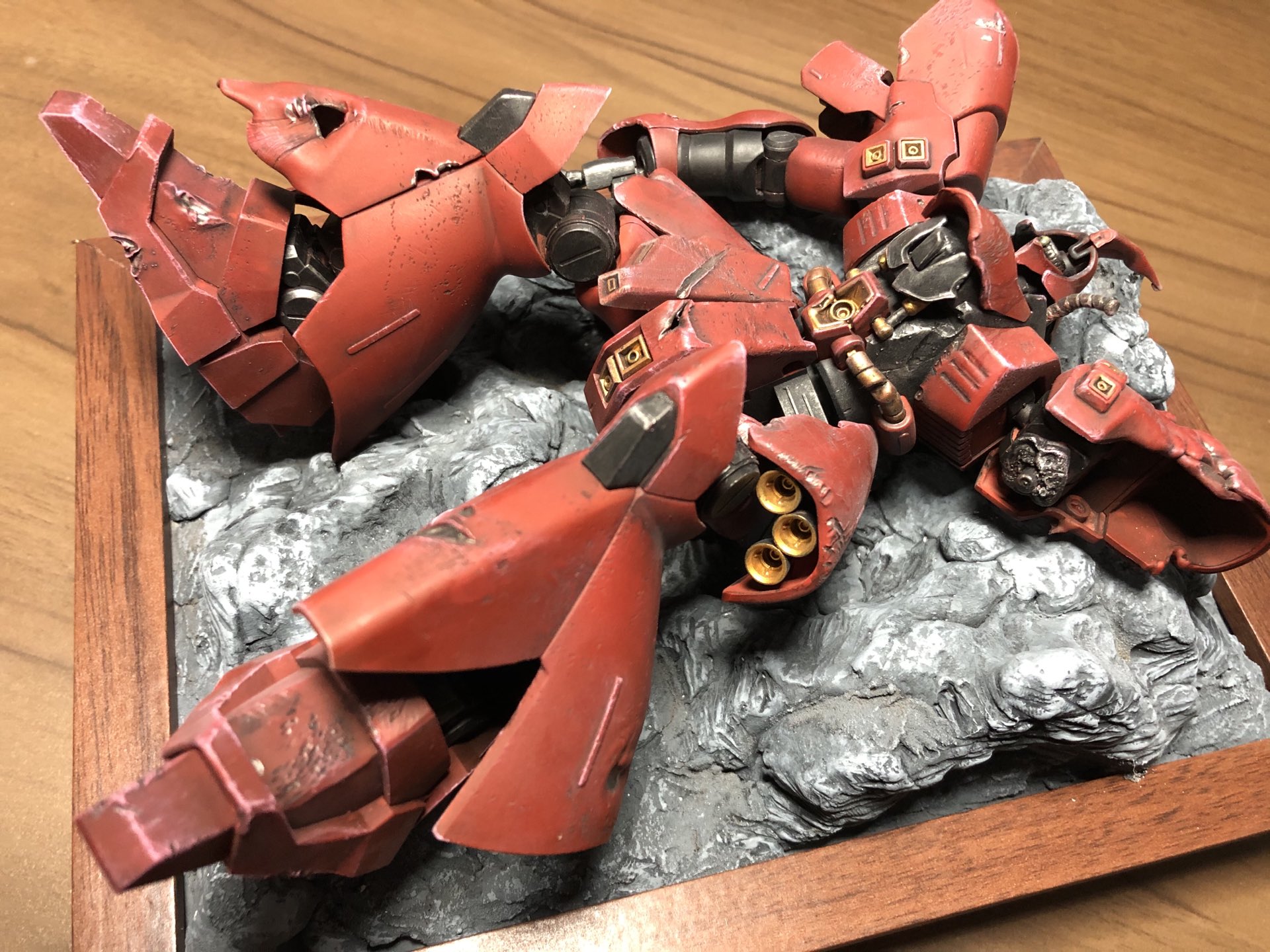 O Xrhsths プラガブ Youtube Sto Twitter 壁掛けジオラマできまちた 動画は明日アップ予定です サザビー ガンプラ T Co M8rurzuqh4 Twitter