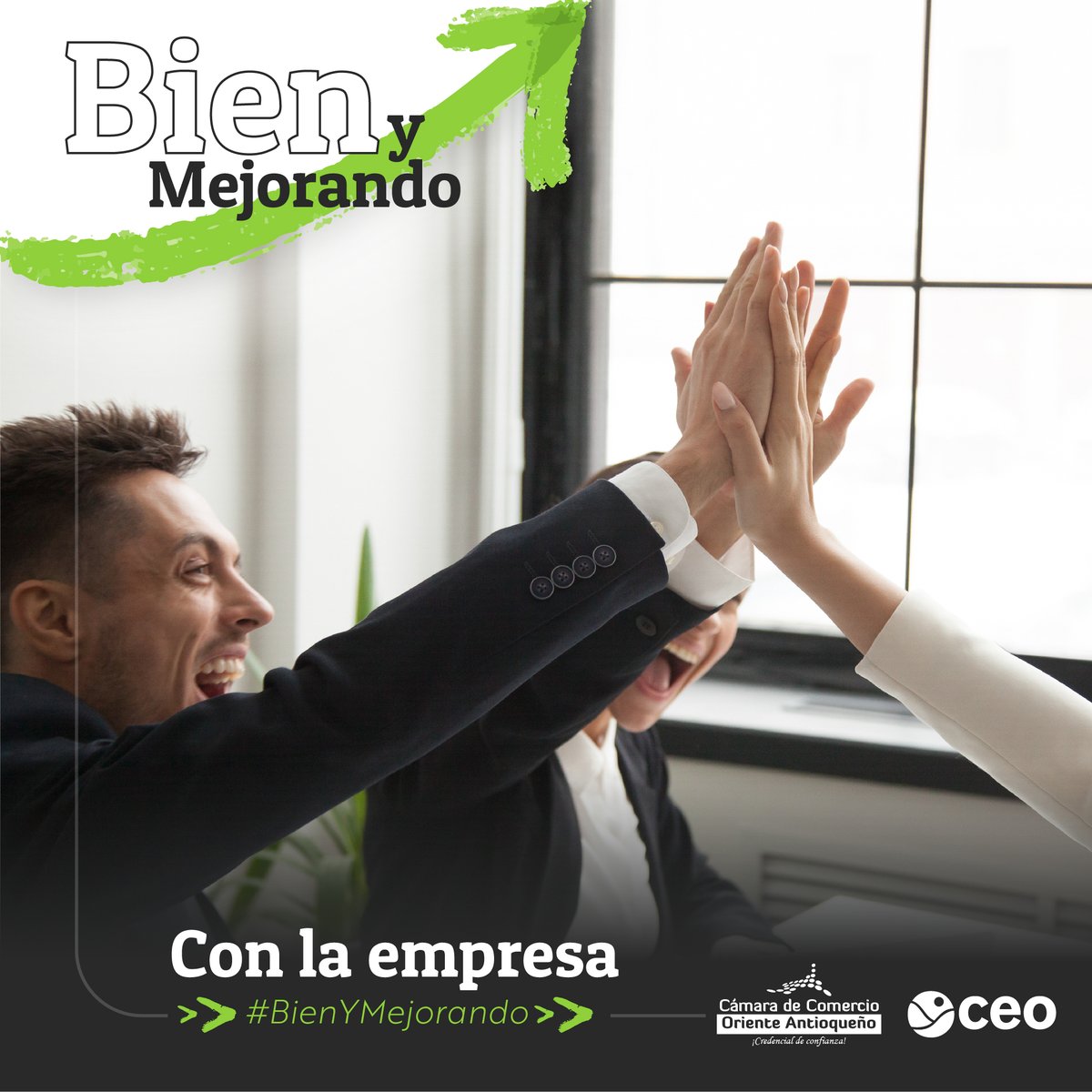CamaraOriente's tweet photo. ¡Con la empresa #BienYMejorando !

#CCOA #empresas https://t.co/j3mEEYProE